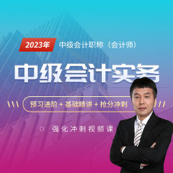 2023年中级会计职称（会计师）考试《中级会计实务》强化冲刺班