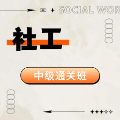 2025年社会工作者中级考试通关班【三科】