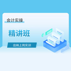 出纳上岗实训精讲班