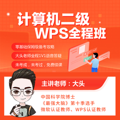 全国计算机二级WPS office全程班