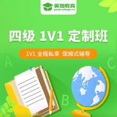 2025年大学英语四级考试1对1定制版