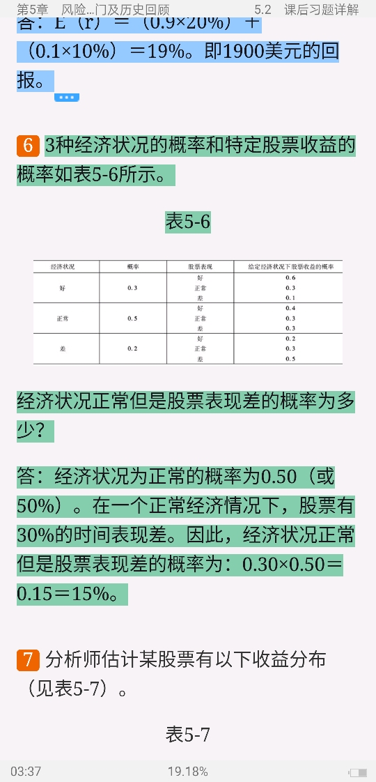 博迪《投资学》(第10版)笔记和课后习题详解