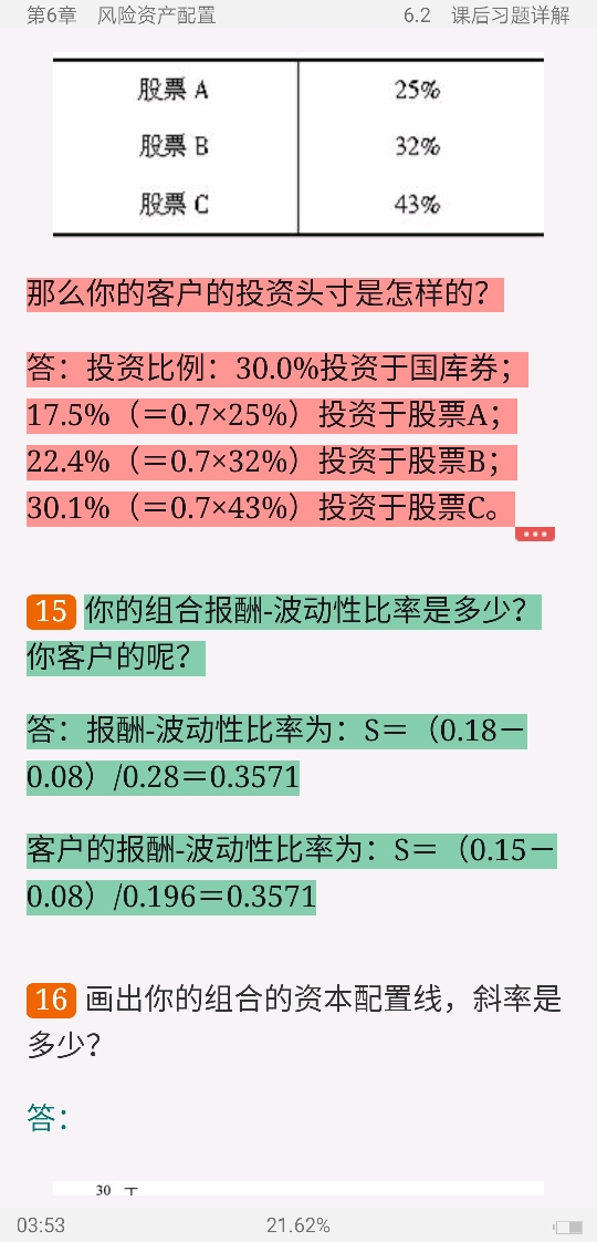 博迪《投资学》（第10版）笔记和课后习题详解