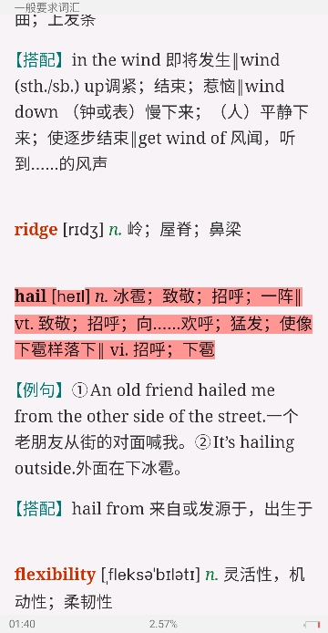 全国大学生英语竞赛必背词汇8000