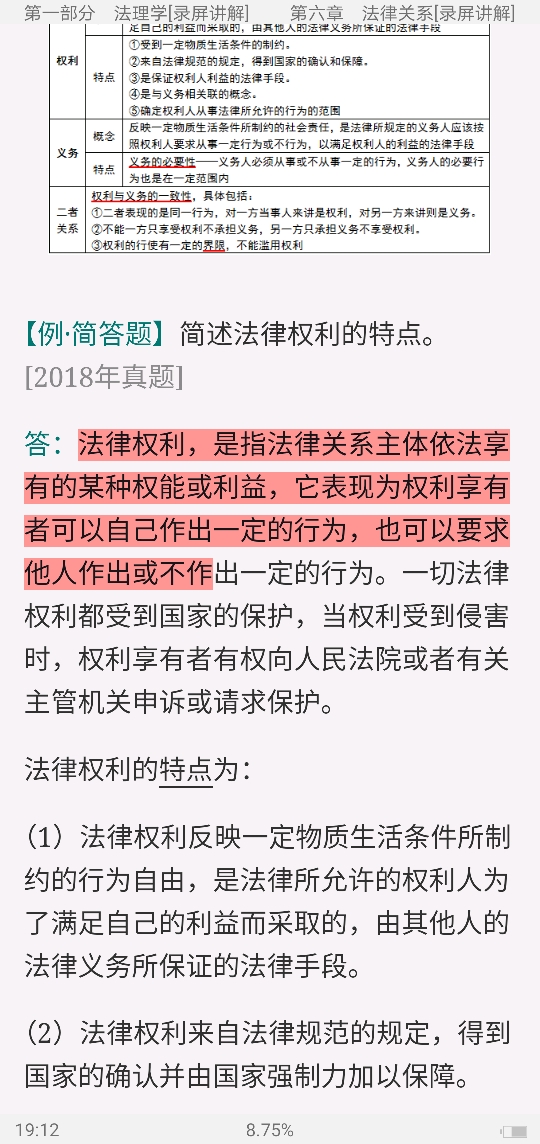 2022年同等学力申硕《法学学科综合水平考试》考点手册(录屏讲解)