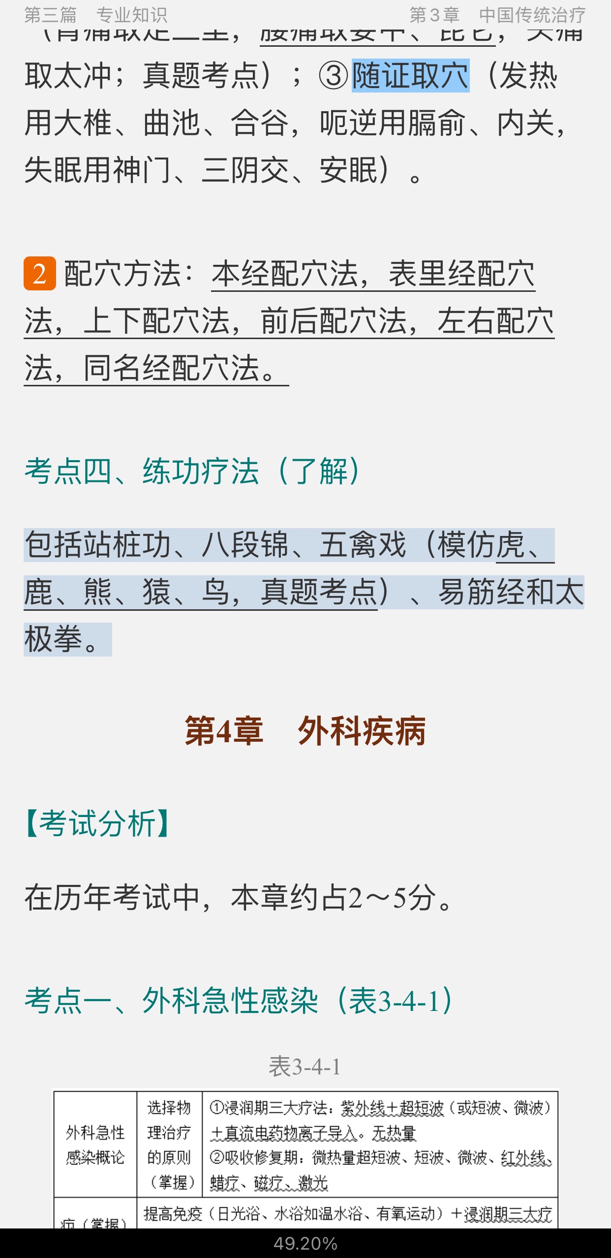 2022年康复医学治疗技术(师)考试考点手册