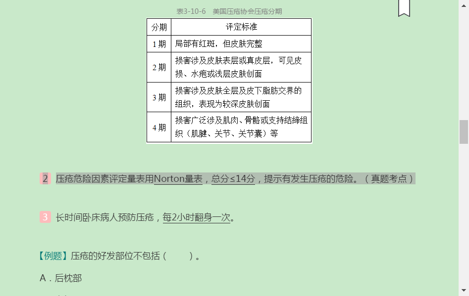 2022年康复医学治疗技术（士）考试考点手册