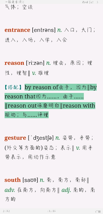全国大学生英语竞赛必背词汇8000