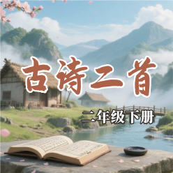 《古诗二首》AI课程