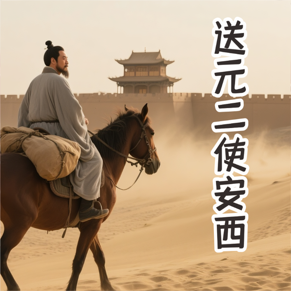 《送元二使安西》AI课程