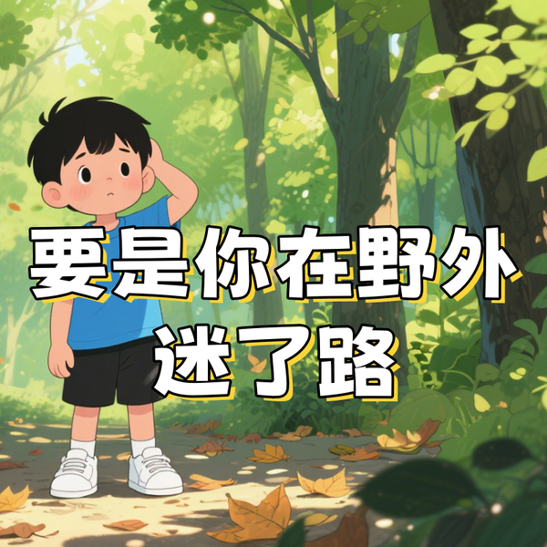 《要是你在野外迷了路》AI课程